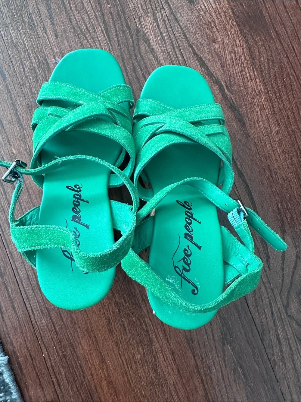 Free People Lisbon Mary Jane  Platform Sandals
